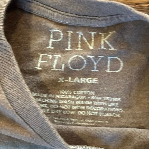 Pink Floyd Division Bell 1994 Tour Reprint Band Tee XL Brown - Picture 3 of 5